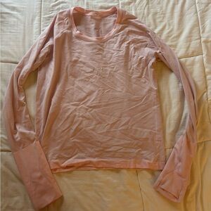 Lululemon swiftly tech in Strawberry Milkshake